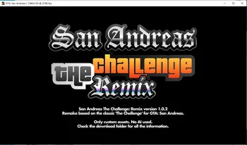 圣安地列斯thechallenge重置小猪的忧郁同款难度一万倍版本（英文版）整合包