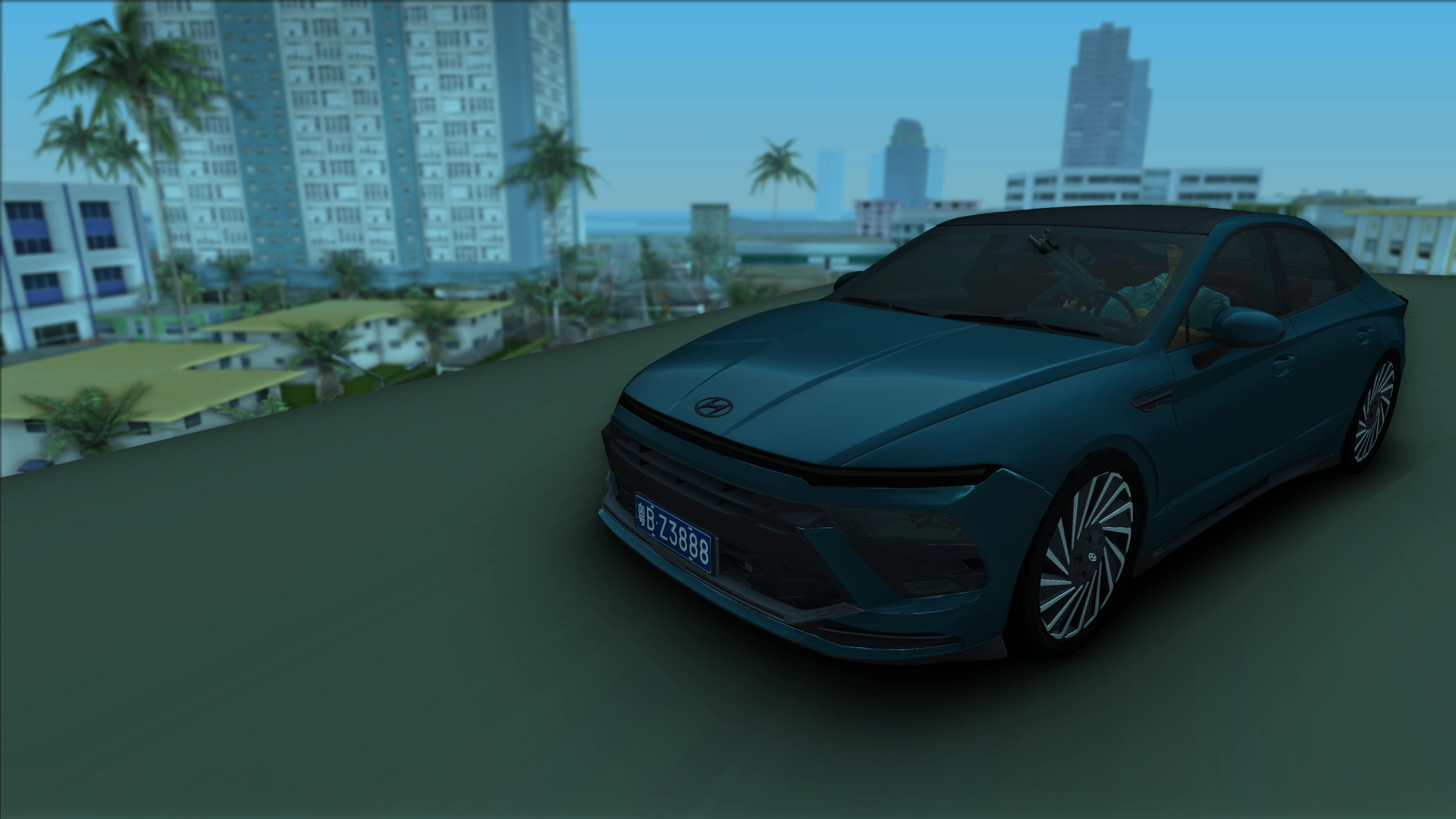 【加车MOD】罪恶都市 现代索纳塔车辆MOD
